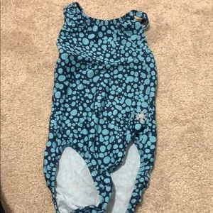 A snowflake leotard